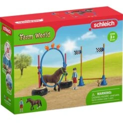 Schleich Farm World Pony Agility Rennen, Spielfigur -Spiel Welt Verkauf Schleich Farm World Pony Agility Rennen Spielfigur@@1832639 4