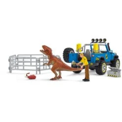 Schleich Geländewagen Mit Dino-Außenposten, Spielfigur -Spiel Welt Verkauf Schleich Gel ndewagen mit Dino Au enposten Spielfigur@@1832483 2