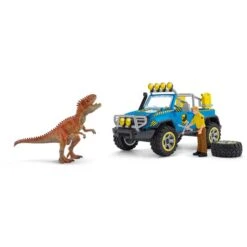 Schleich Geländewagen Mit Dino-Außenposten, Spielfigur -Spiel Welt Verkauf Schleich Gel ndewagen mit Dino Au enposten Spielfigur@@1832483 3