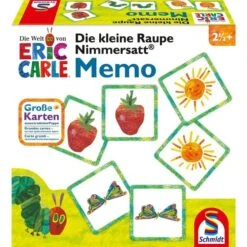 Schmidt Spiele Die Kleine Raupe Nimmersatt Memory, Gedächtnisspiel