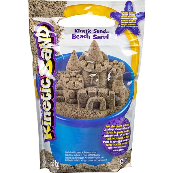 Spin Master Kinetic Sand Beach Sand, Spielsand 2 Spin Master Kinetic Sand Beach Sand, Spielsand – Bild 2