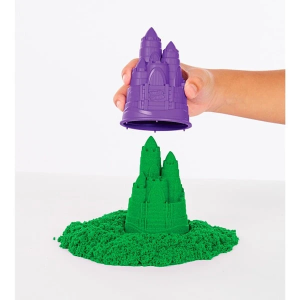 Spin Master Kinetic Sand - Sandbox Set Grün, Spielsand 10 Spin Master Kinetic Sand - Sandbox Set Grün, Spielsand – Bild 10