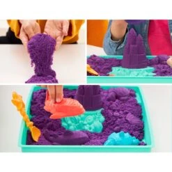 Spin Master Kinetic Sand - Sandbox Set Lila, Spielsand -Spiel Welt Verkauf Spin Master Kinetic Sand Sandbox Set lila Spielsand@@100007966 3