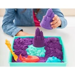 Spin Master Kinetic Sand - Sandbox Set Lila, Spielsand -Spiel Welt Verkauf Spin Master Kinetic Sand Sandbox Set lila Spielsand@@100007966 4