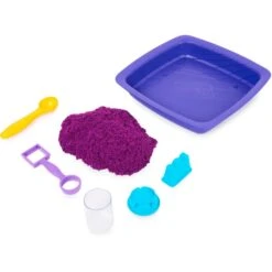 Spin Master Kinetic Sand - Schimmer Sandbox Set Lila, Spielsand -Spiel Welt Verkauf Spin Master Kinetic Sand Schimmer Sandbox Set lila Spielsand@@100007981 2