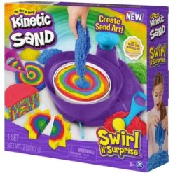 Spin Master Kinetic Sand - Swirl'n Surprise Set, Spielsand -Spiel Welt Verkauf Spin Master Kinetic Sand Swirl n Surprise Set Spielsand@@1849536 4