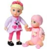 ZAPF Creation BABY Born® Minis 2er Set Isabella Und Hannah, Puppe